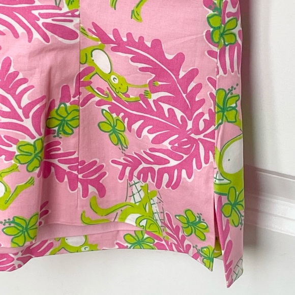 Lilly Pulitzer Phipps Pink Mommy & Me Delphine Top Monkeys Sequin Detail 6 - Picture 9 of 10